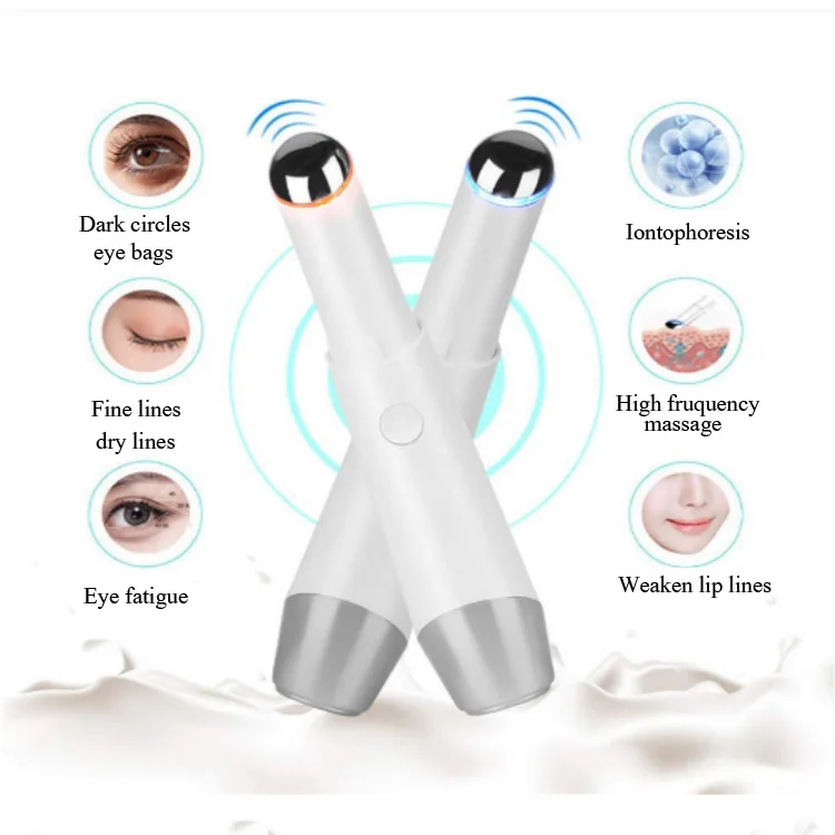 
hot facial vibration skin tightening device ion Lips anti-wrinkle remove dark circles eye care massage machine beauty plasma pen 