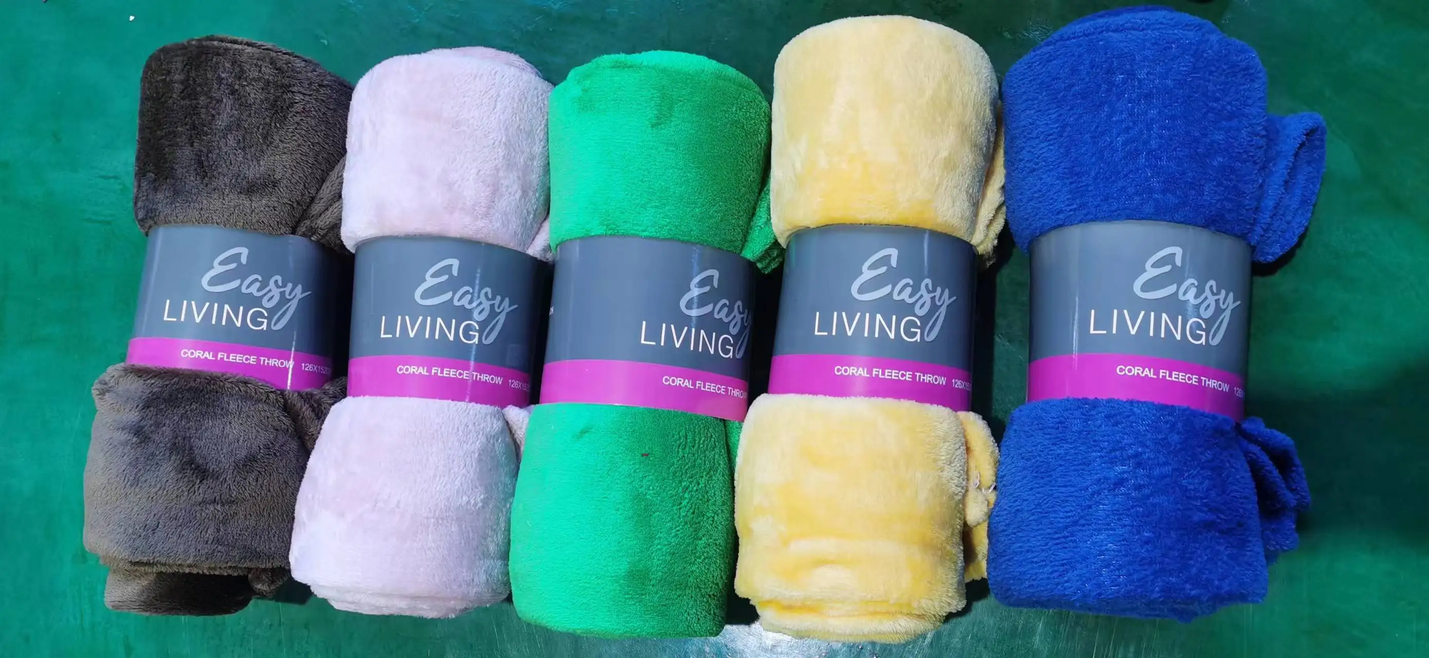 mixed color stock Polar fleece blanket 127*152cm