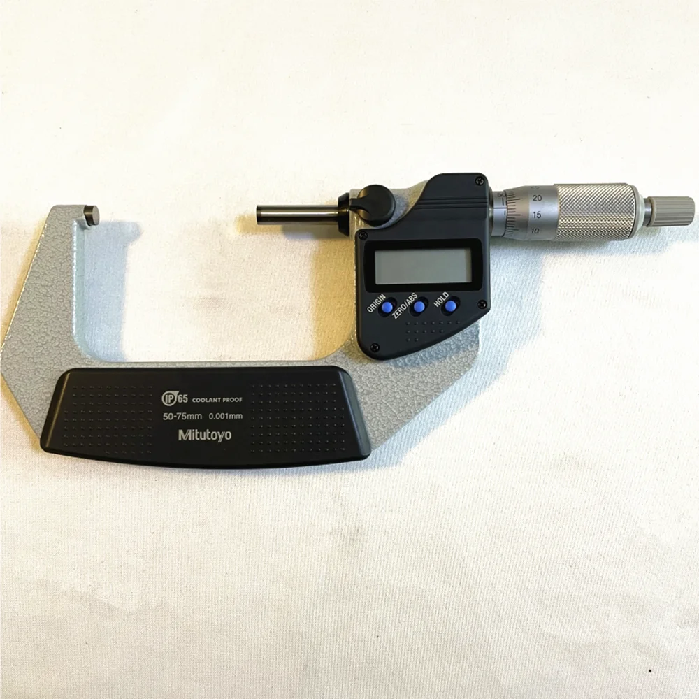 Mitutoyo 293-242 coolant proof micrometer, IP65 digital outside micrometer