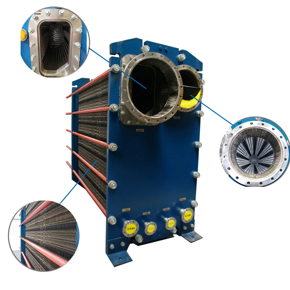 High Quality Stainless Steel Vacuum Industrial High Effect Falling Film MVR Price of Evaporator for Wastewater