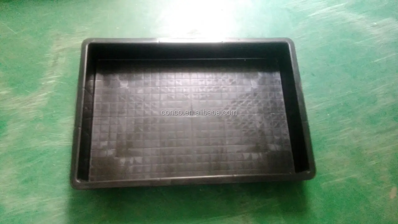CONCO Black Storage Tray ESD conductive plastic trays