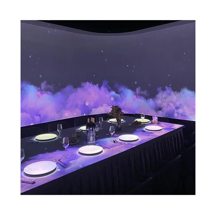 Комнатный парк развлечений, Интерактивная проекция, настенные игры, погружной Ресторан