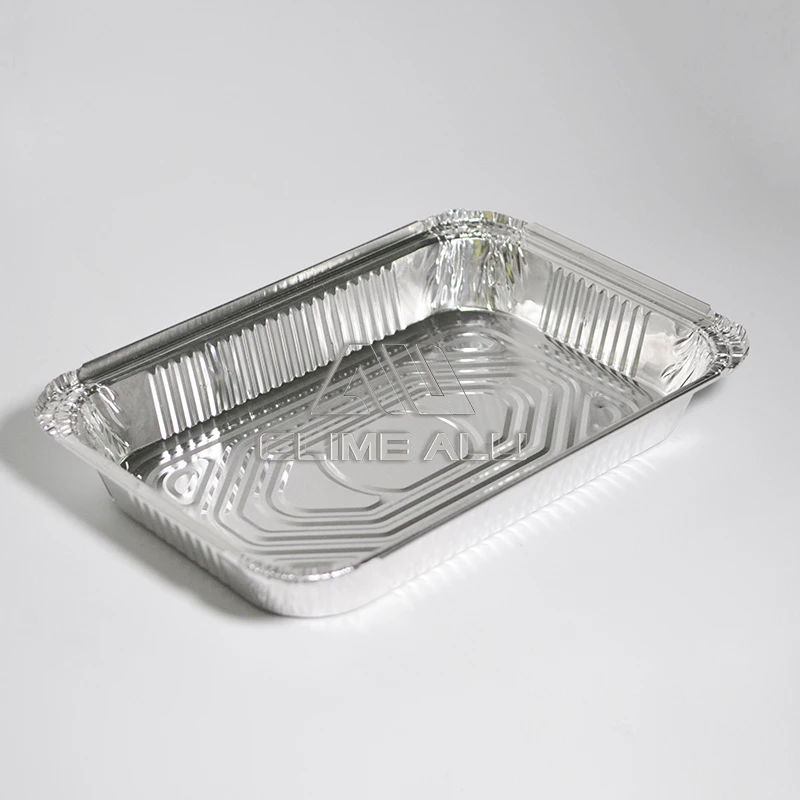 Wholesale price disposable 240ml 360ml 410ml sizes aluminum food container aluminium foil tray