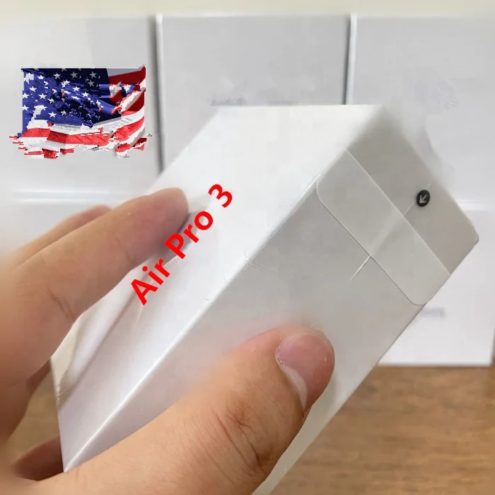 U.S Warehouse Original LOGO Air Gen 3 In-ear Tws AirPro 3 Airoha 1562 Jl Chip Gen 2 appl Airpods pro 3 Wireless Earbuds Earphon