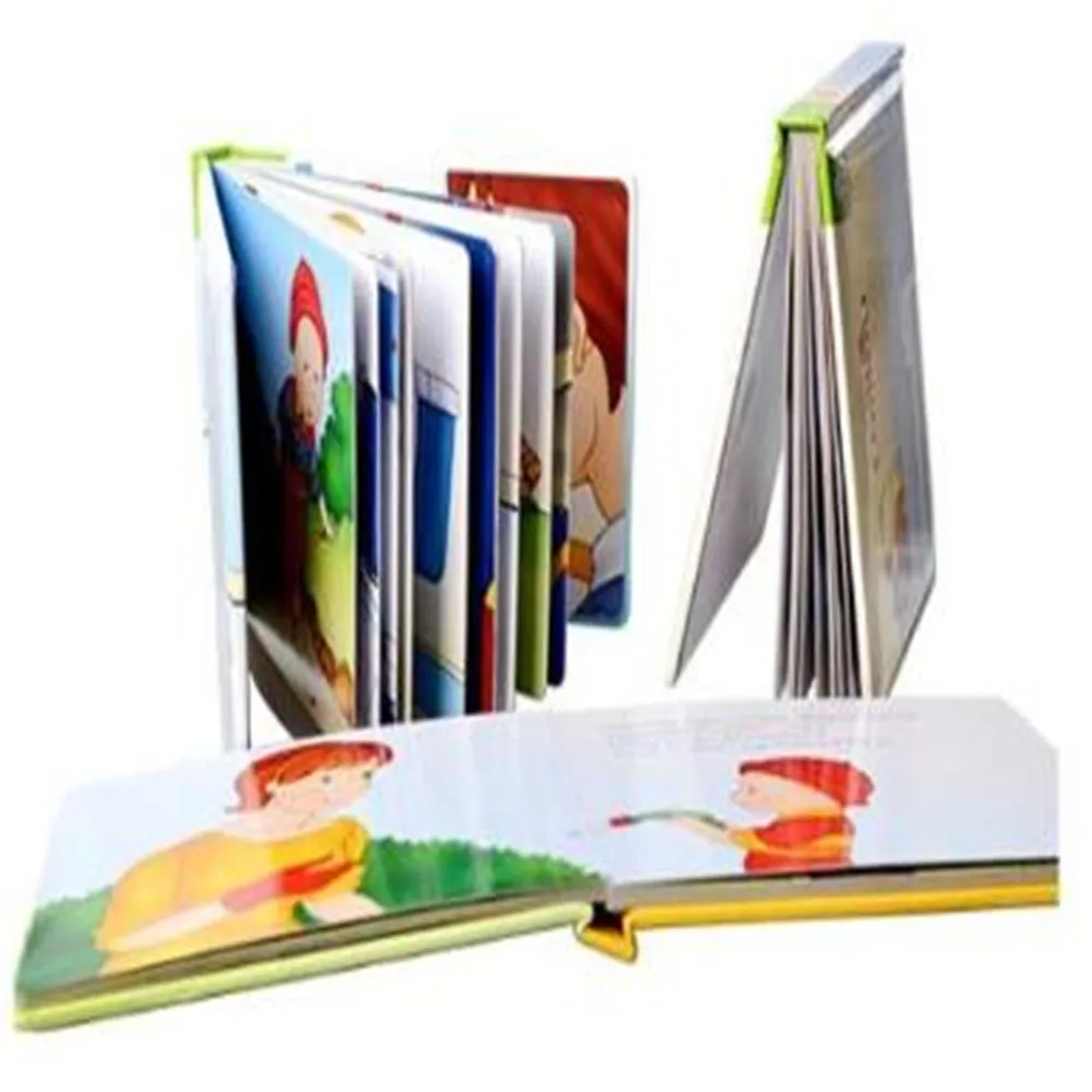 Guangzhou custom color eco-Friendly picures story kids baby board book printing