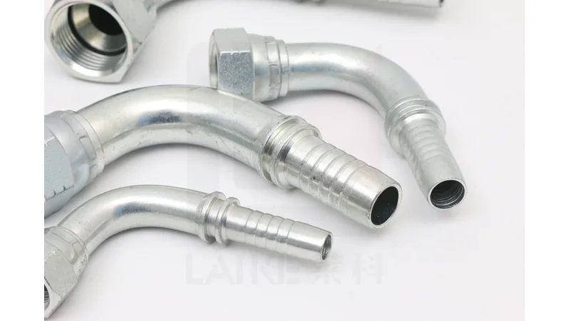 28641/28691 Female JIS KOMATSU Metric 30 Degree Flare Hydraulic Fitting Hose Terminal in 45 and 90 Elbow