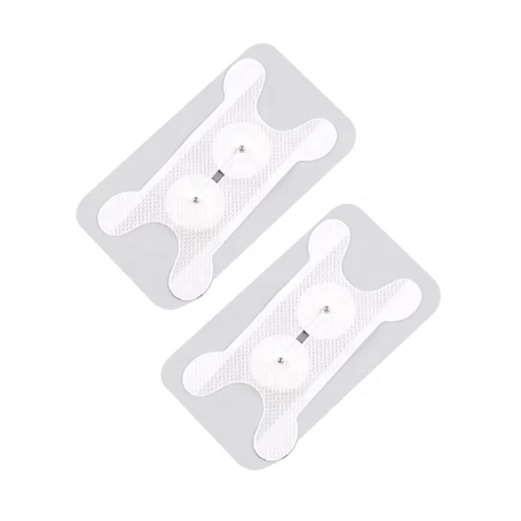 Quanding Tens Snap Electrode Pad Swallowing Tens Electrodes Physical Therapy Throat Electrode Pads