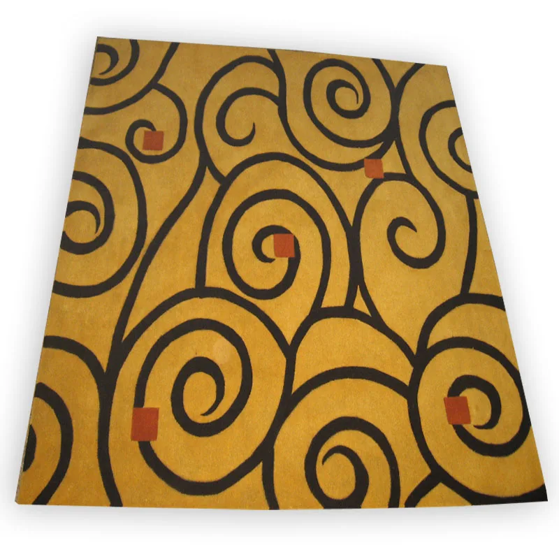 
 Современный стиль ручной работы в китайском стиле; Шерстяное плетеные коврики ковер для гостиной  