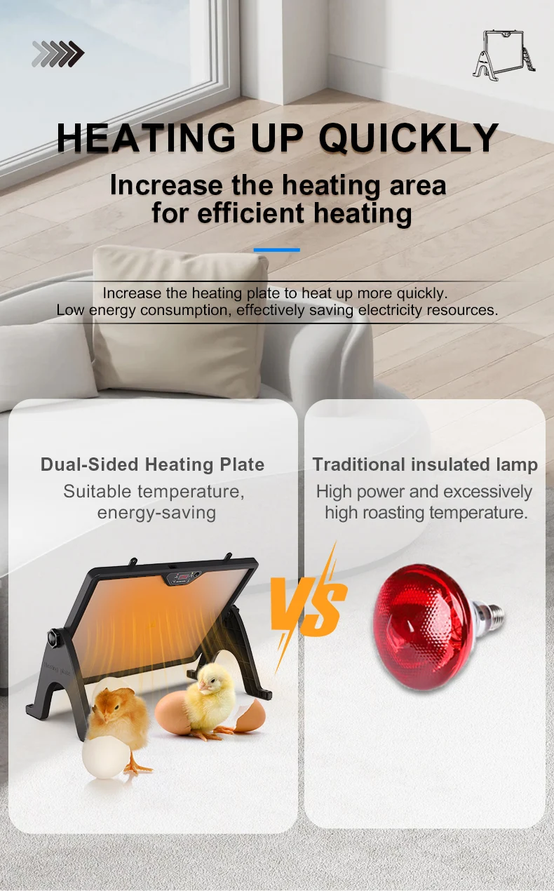 Standard professional heating plate commercial heater chicken and brooder for chickens