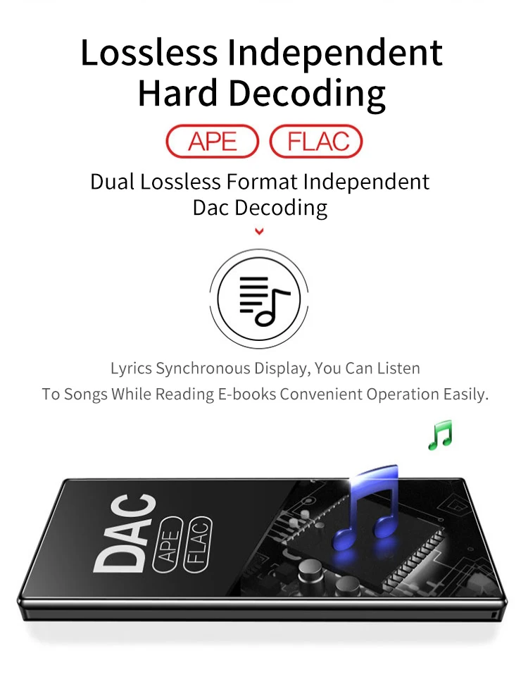 Newest Original RUIZU D29 Sport MP3 Player 8gb with 1.8 inch Screen Support FM Recording E-Book Clock Pedometer external speaker