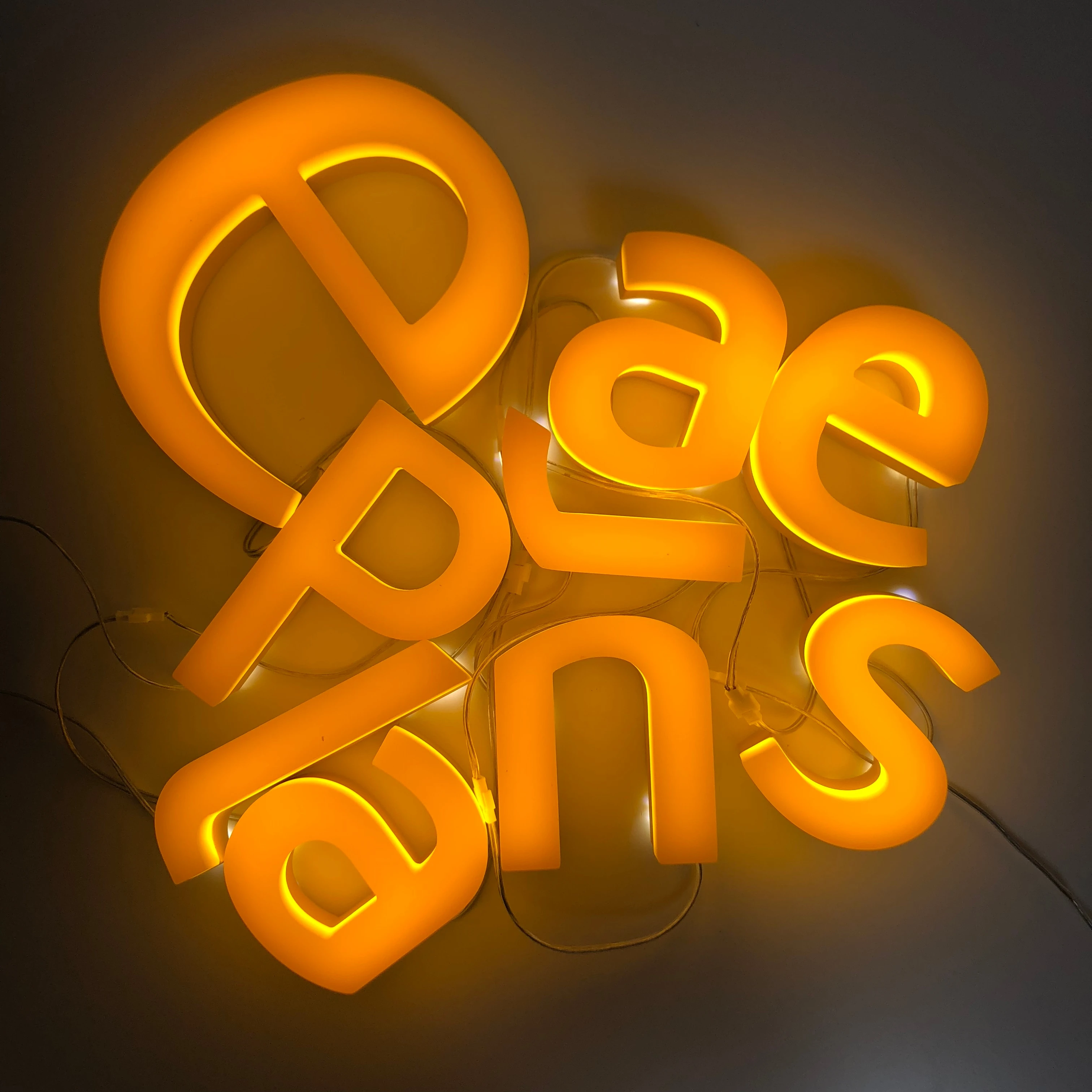 3D Customized Acrylic Channel Signage Led Letters Front Illuminated Sign For Advertising LED Sign Letter
