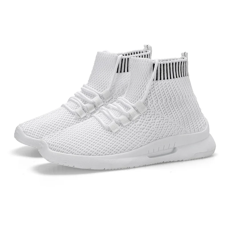 Лидер продаж, модная летняя вязаная обувь, плоские носки, обувь для женщин