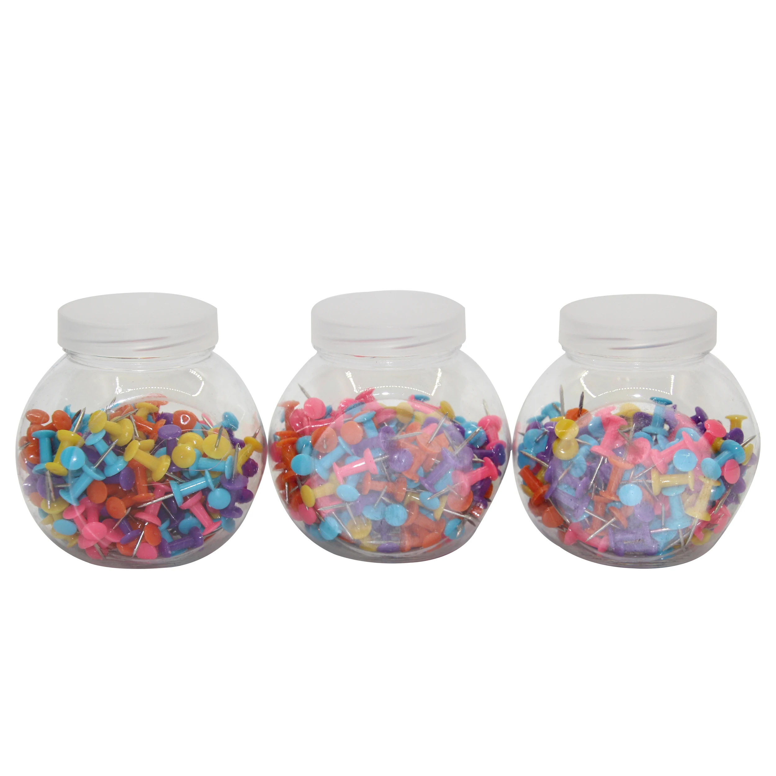 Wholesale Office Stationery Multi Color Assorted Mini Thumbtack Pushpin