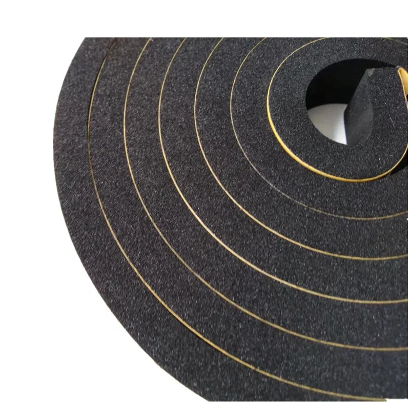 High quality CR rubber seal strip closet door seal strip