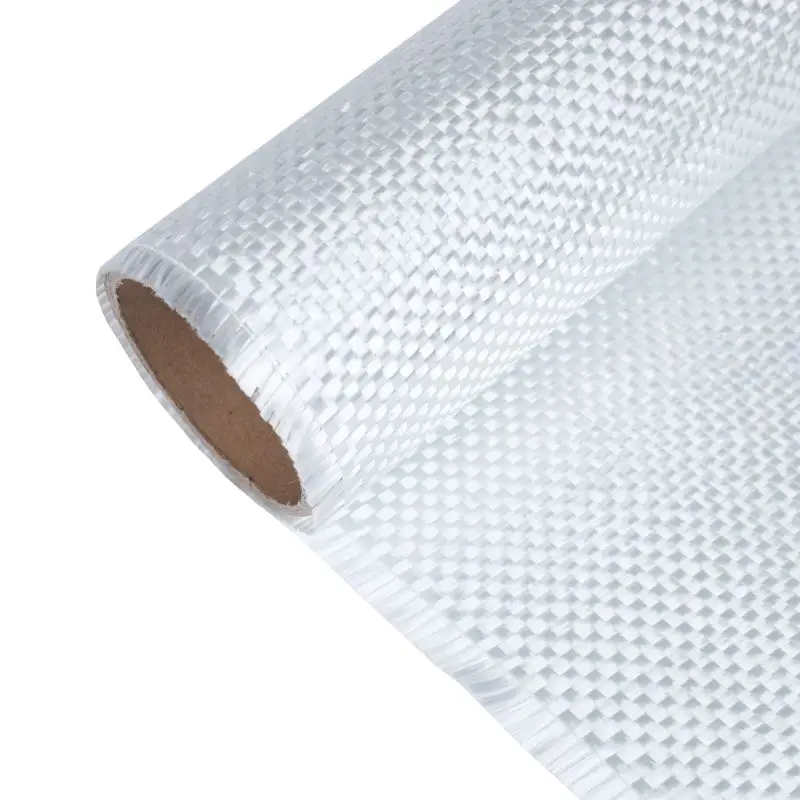 China Manufacture High Quality Plain Woven E-glass Fiberglass Woven Roving