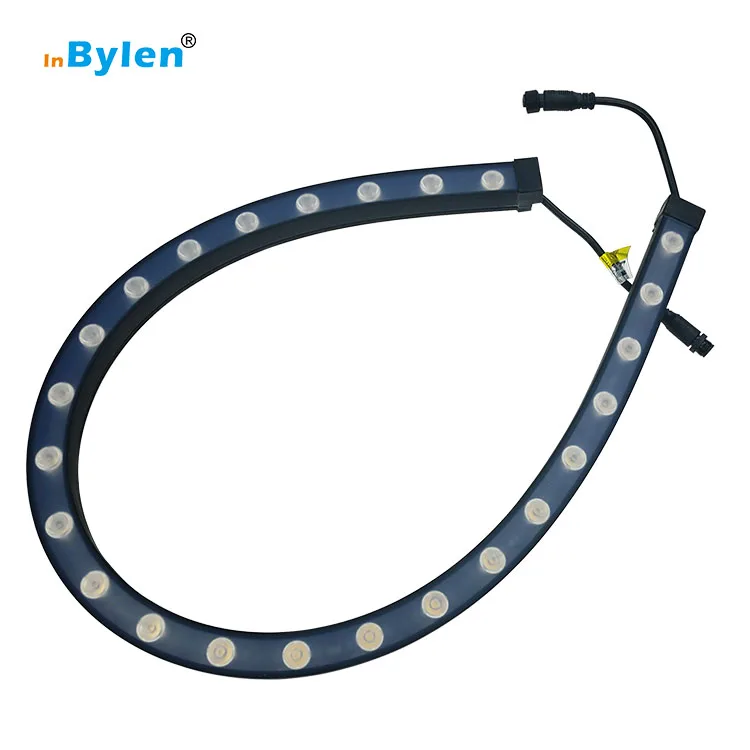 Vestidos светодиодная настенная Washeqipao для наружного платья настенная шайба 2white2dressterproof силиконовая черная Шэньчжэнь 90 80 жилых DC 24V