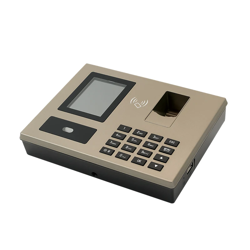TCP/IP Network face fingerprint time and attendance machine large capacity storage real voice prompts standard with access