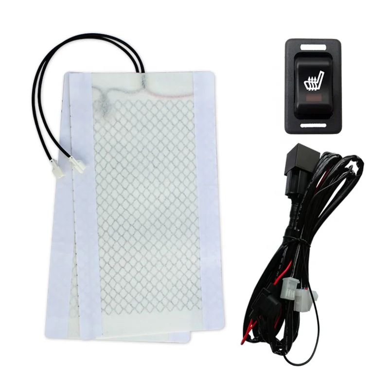 12V two level carbon fiber seat heater