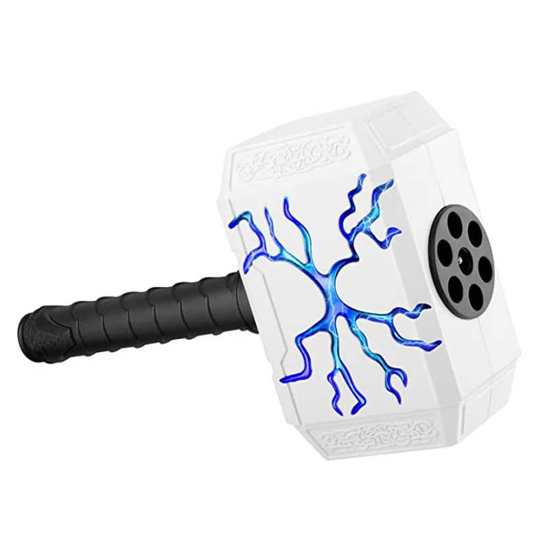Hammer Dart-Blasting Toy Gun with Light-up -Toys Shooting Game Soft Bullet Gun Outdoor Game