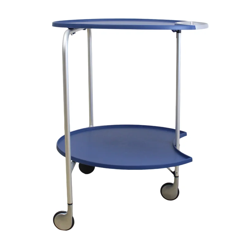 Excellent Material Semi Circular Guardrail Bedroom Bedside Storage Table Easy To Take And Put