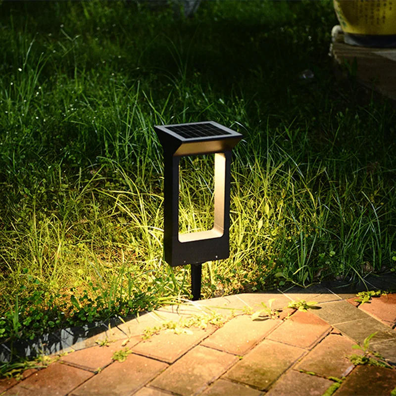 Waterproof and rust-proof solar lawn light Motion sensor LED light Square Park Villa Courtyard Hotel Clubhouse landscape light