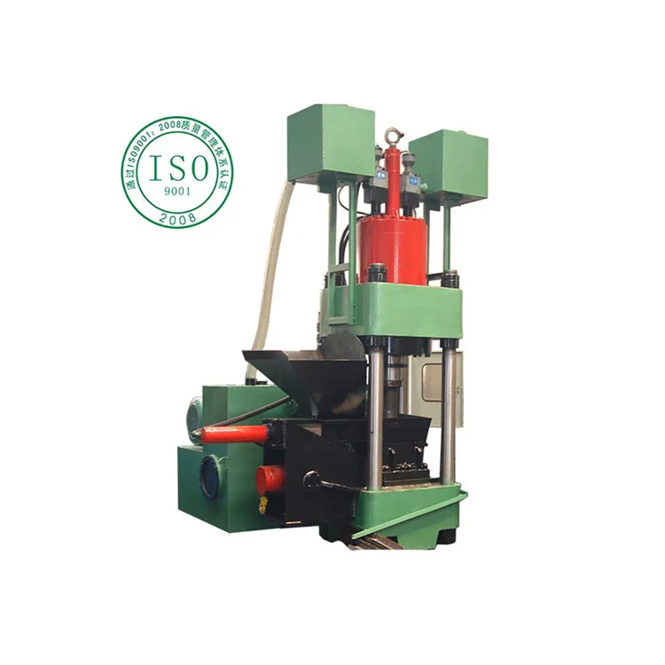 High-quality hydraulic metal chip high pressure briquetting press machine aluminium briquettes scrap