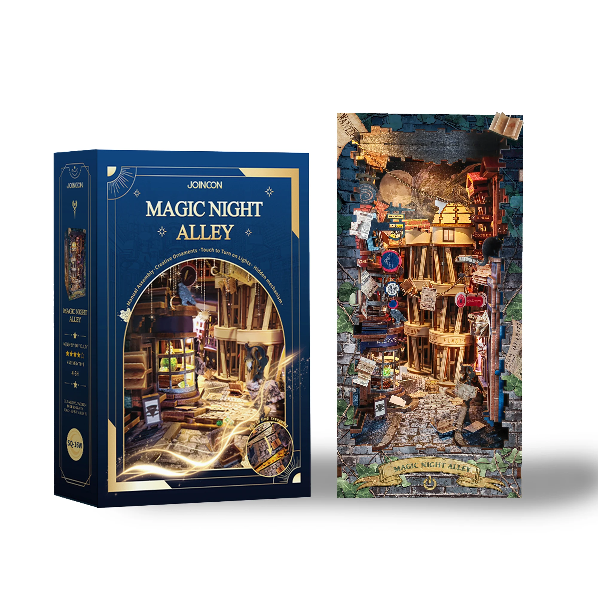 Деревянная головоломка для книг