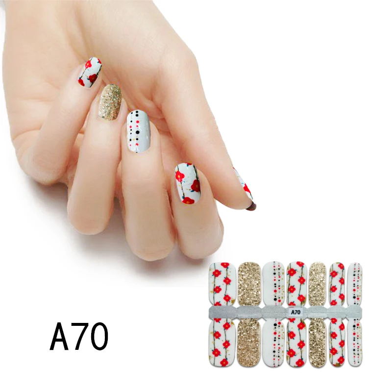 KIKILEE buy online 14 strips nail sticker