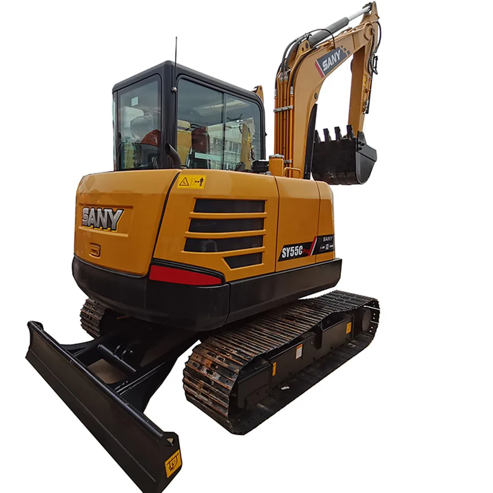 High Performance Reliable Stabilize Safe SANY 55c 5.5 Ton Used Excavators Hydraulic Excavator