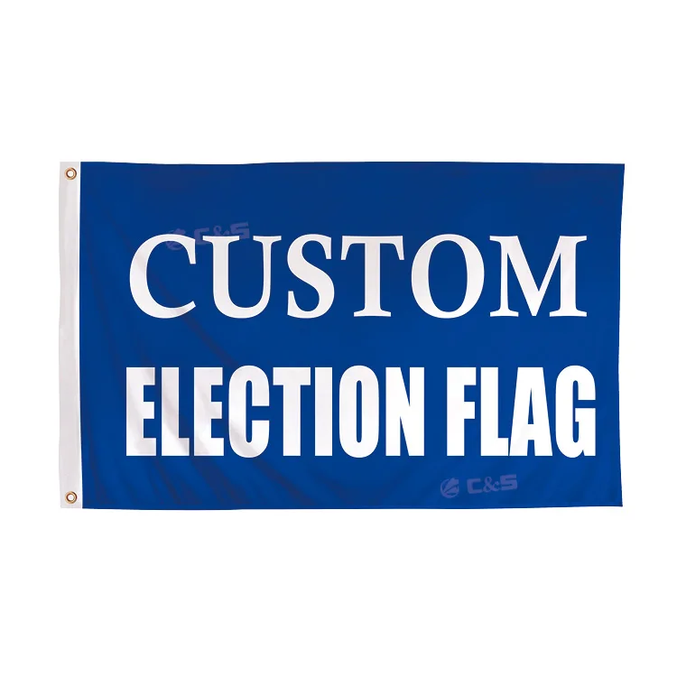 Election Customize Banner 2024 Election Soccer Flags Custom 3x5 Double Sided Wall Flag Polyest