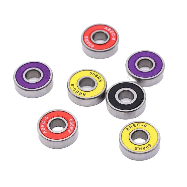 Lonk High Speed Low Noise 608 2rs Skateboard Longboard Roller Skate Bearings Deep Groove Ball Bearing