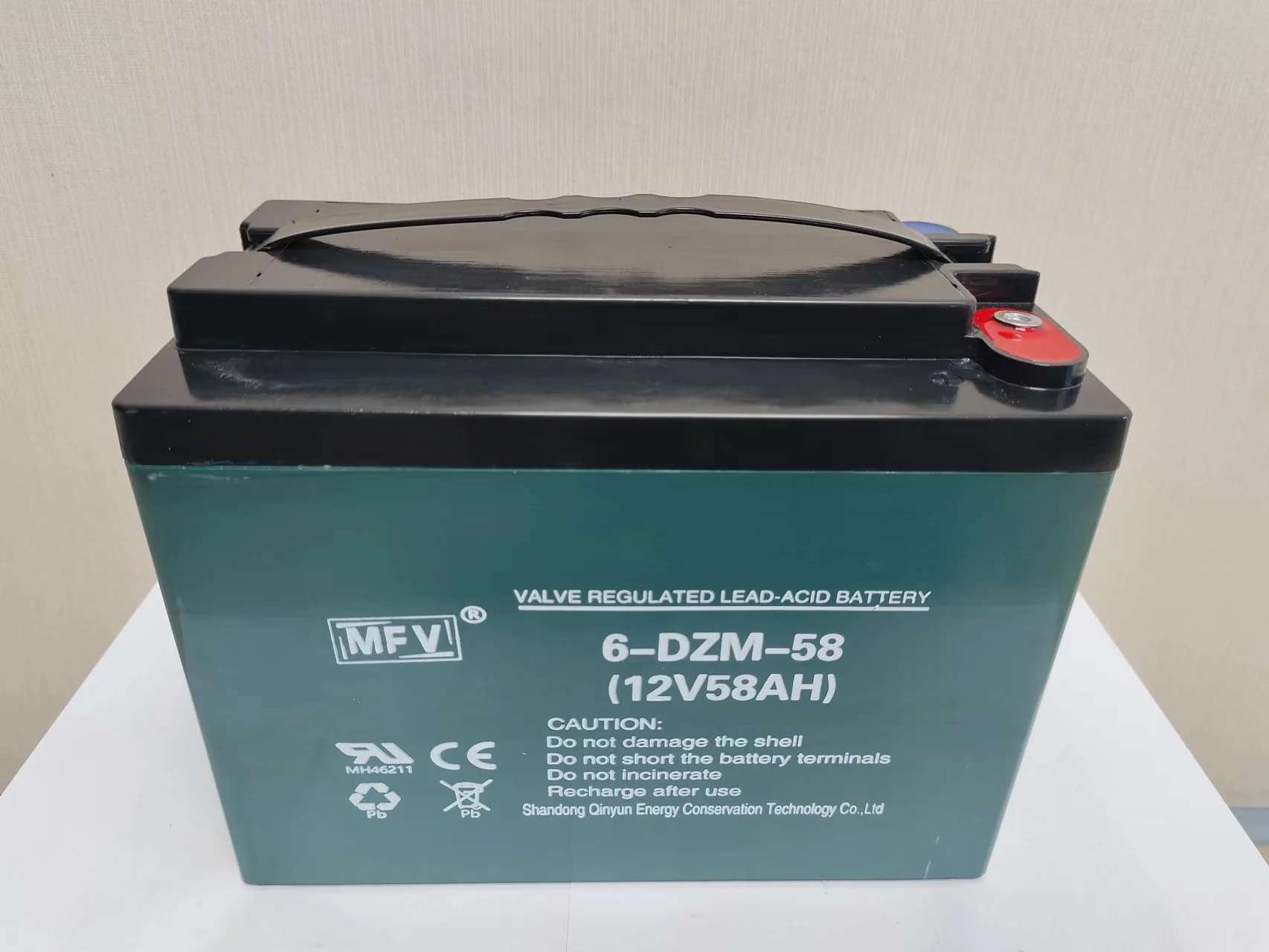 Hot Sale Power Bicycle Vehicle Wheels 12V58AH 6-DZM-58AH Deep Cycle Rechargeable GEL Lead-Acid Battery Free Maintenance