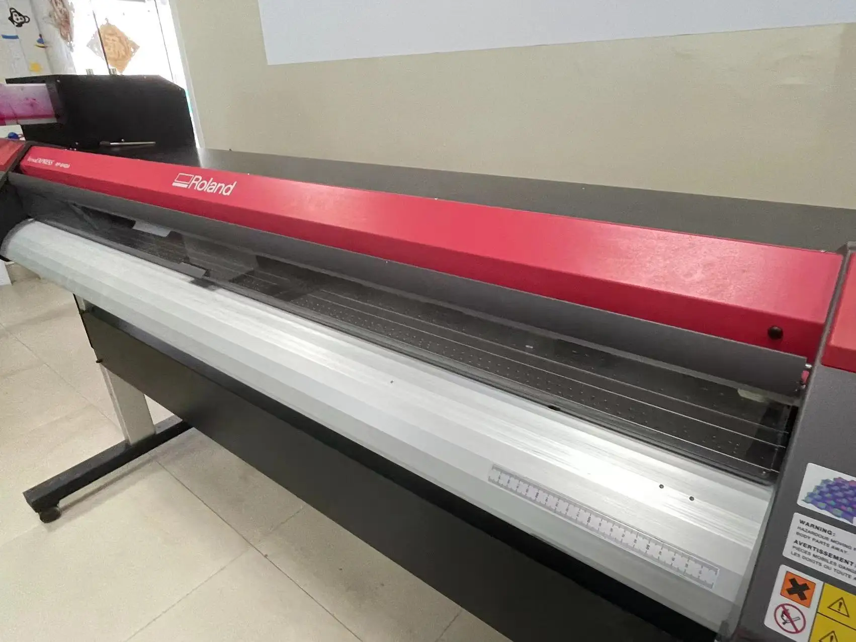 Versa second hand roland rf640a plotter larger format digital pvc card printer for pvc paper photo printing