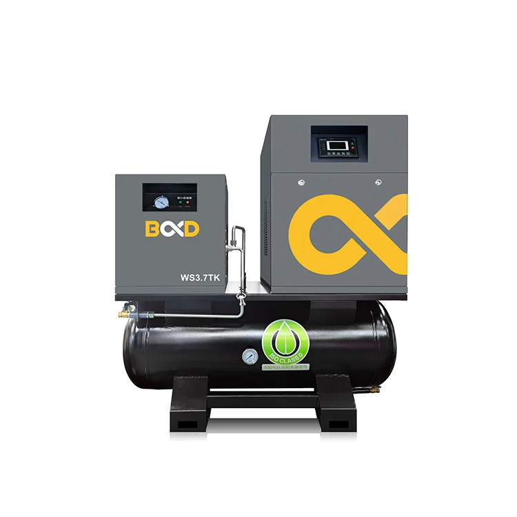 WS3.7TK 3.7-7.5 KW Oil Free Air Compressor Oil Free Vacuum Pump Oil Free Scroll Air Compressors