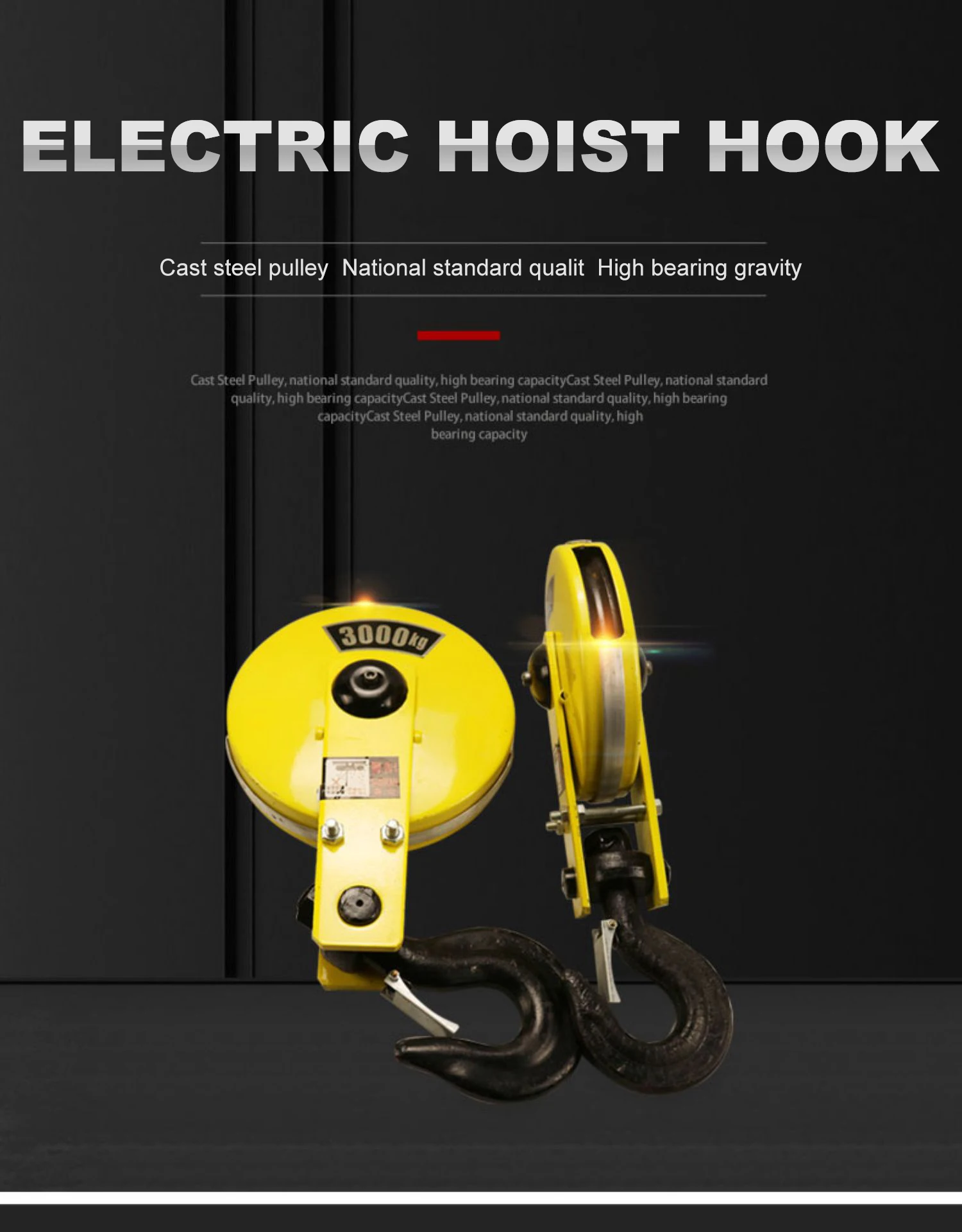 Customized Lifting crane hook 3ton For High Sales And Low Prices