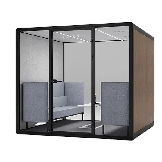 Office Pod Meeting Work Pods Acoustic Silent Cabin For Office Soundproof Booth