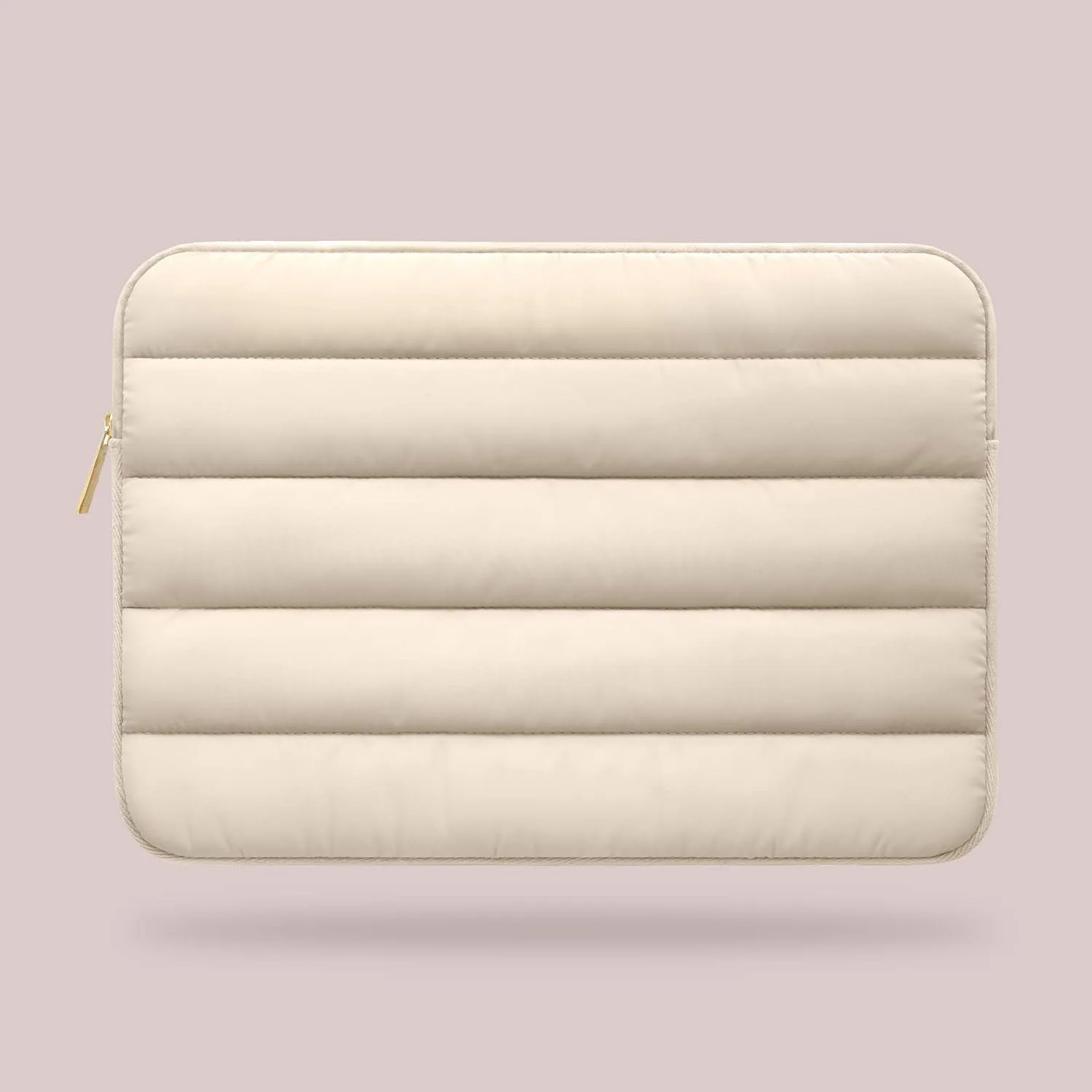 ISO001 factory trendy fashion cute custom logo Women Cute Carrying Case Cover Puffy Laptop Sleeve