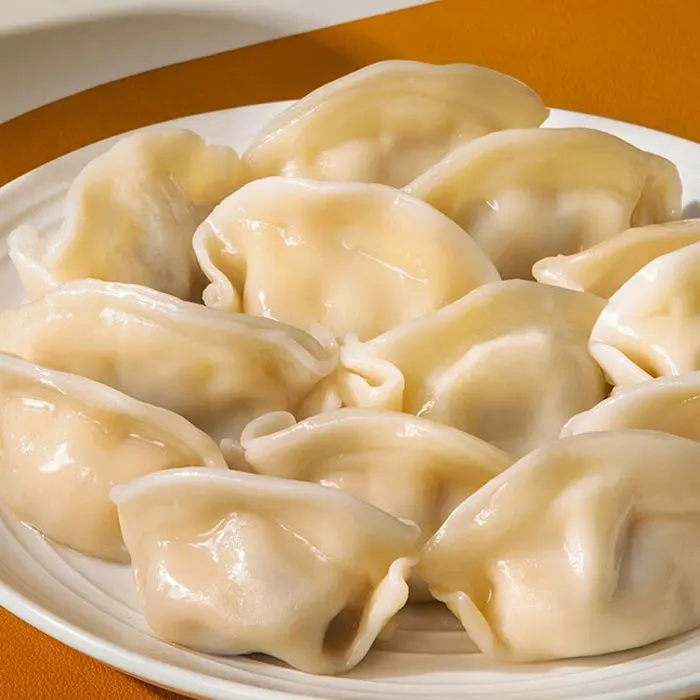 500 г SANQUAN безмясные халяльные продукты вегетарианские три свежих вкуса мгновенные Замороженные чины суп клецки