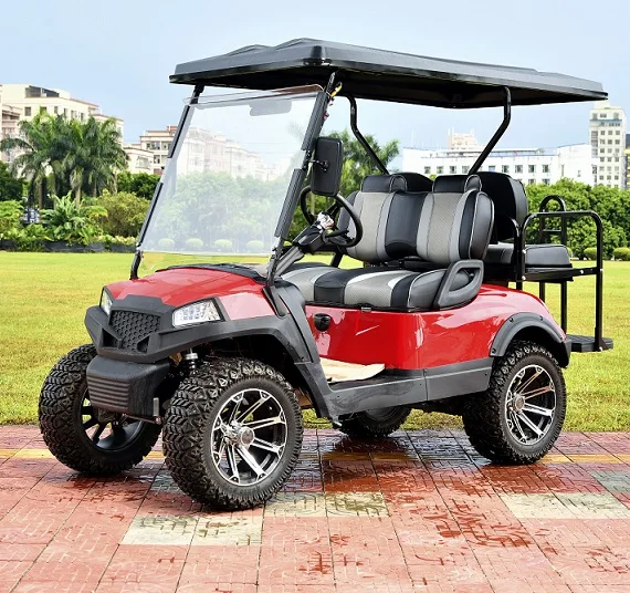 4 seats Aluminum Chassis electric hunting golf carts small electric off road vehicles