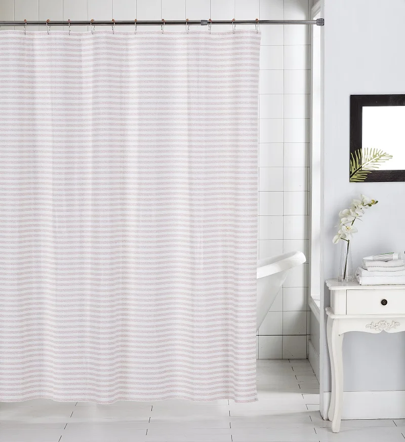 
Solid white pe shower curtain liner 