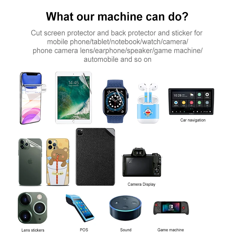 Free Cut Times General Commercial Screen Protector Cutter High Accuracy Cutting Machine for Screen Protector