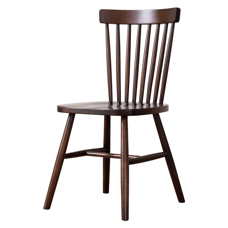 Wooden Dining Chairs Solid Wood Dining Room Sets Chair Slat Back  Windsor Chairs For Hotels Project Furniture