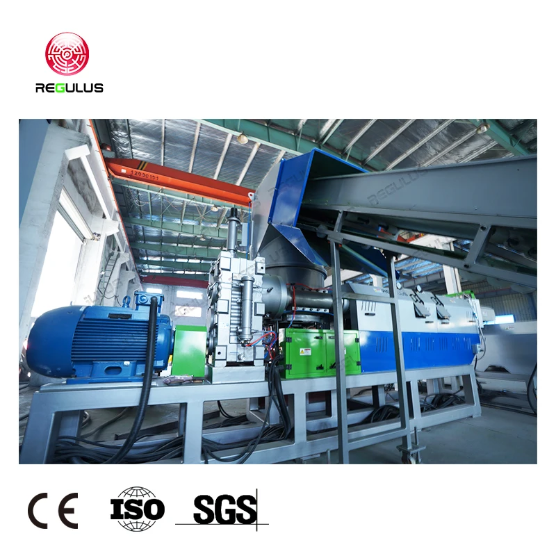 Plastic Film Strand Cooling Granulating Production Line Plastic EPS CPP Recycling Pellet Production Line