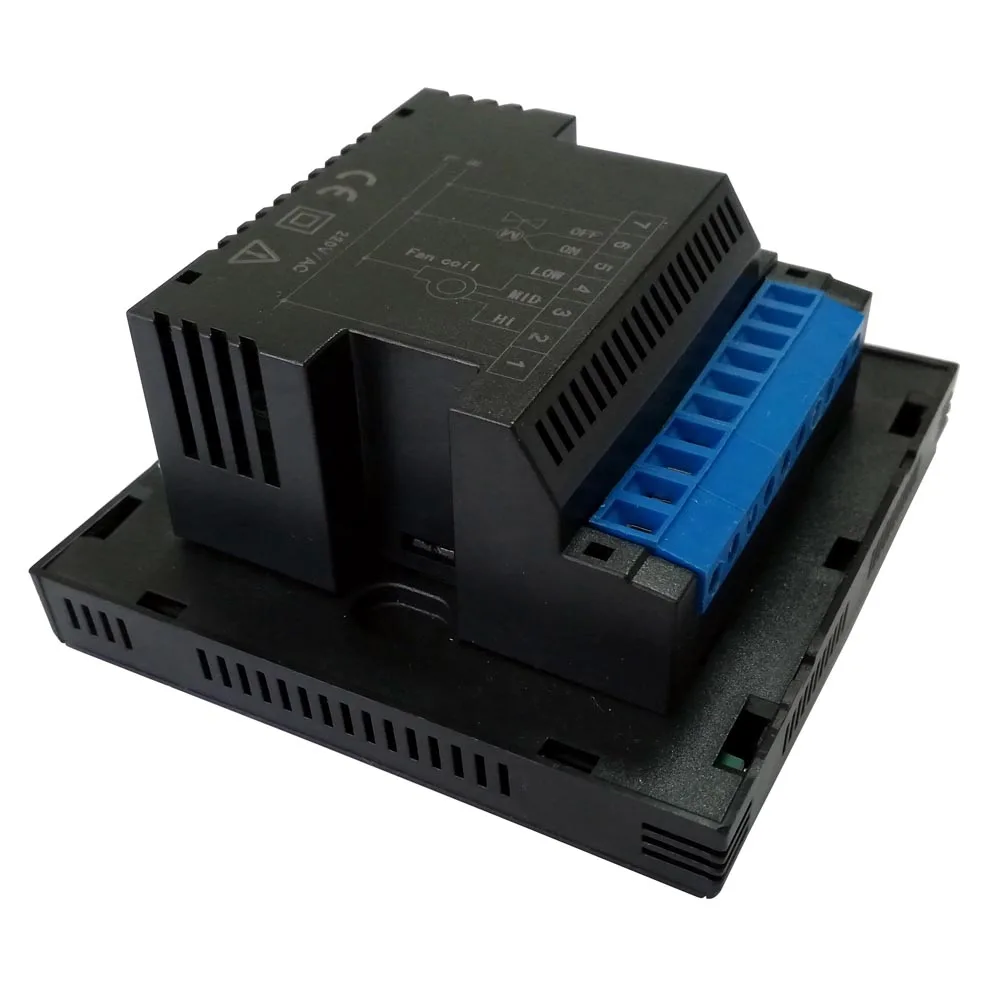 okonoff X7-T touch screen 2 pipe air conditioning fan coil fcu  cold room thermostat