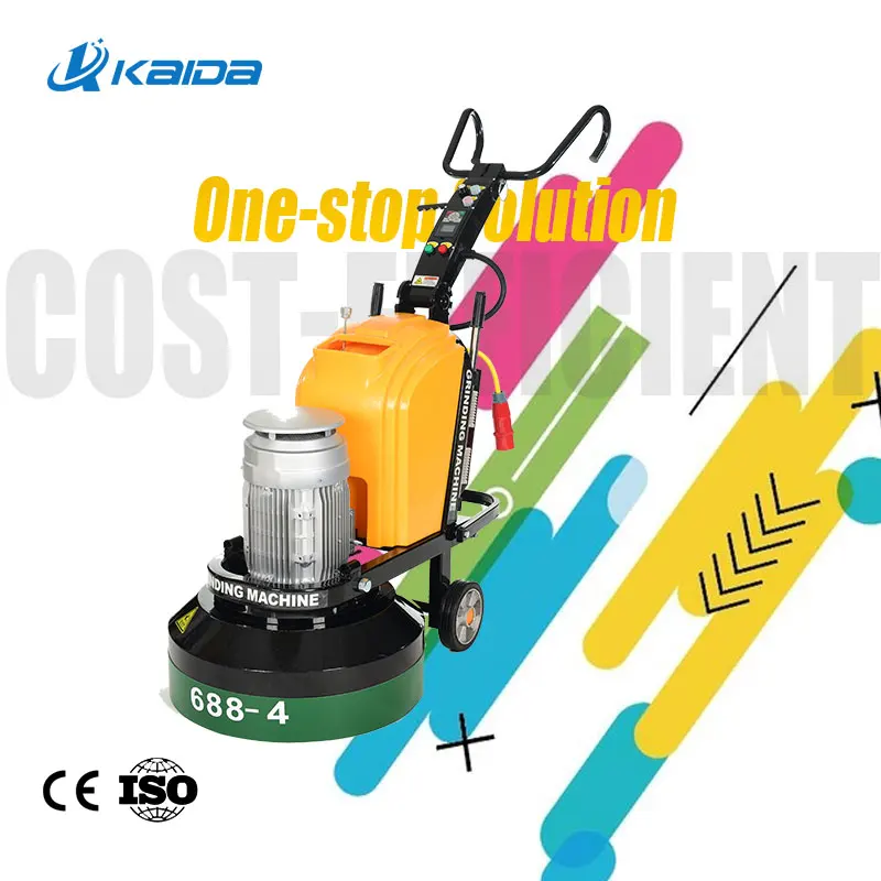 Electric Planetary 380V Concrete Floor Grinder Polishing Machine Floor Grinding Machine For Marble And Granite