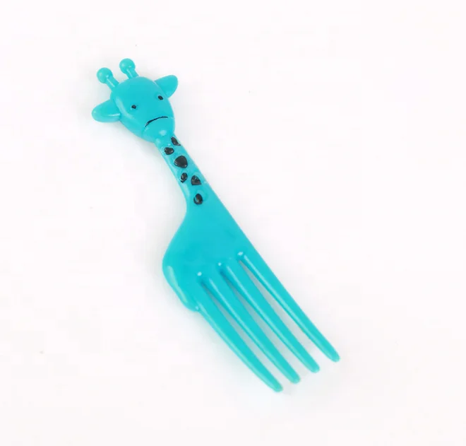 Ланч-бокс для детей, детские украшения, милое животное, еда, фрукты, медиаторы, 10 шт., украшения тортов, вилки, набор подарков для детей