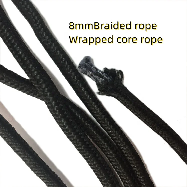 Hot sale 4mm  nylon braided rope color nylon rope for sale