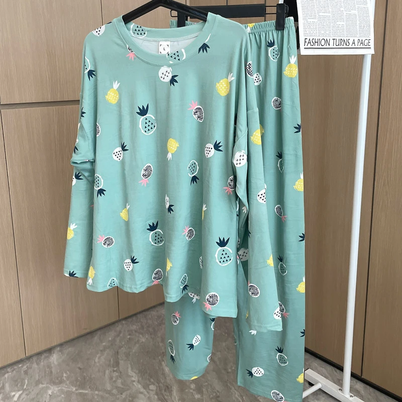 Wholesale Piyama Korea Cute Pyjama Ladies Sleepwear Pajama For Women Milk silk set pajamas