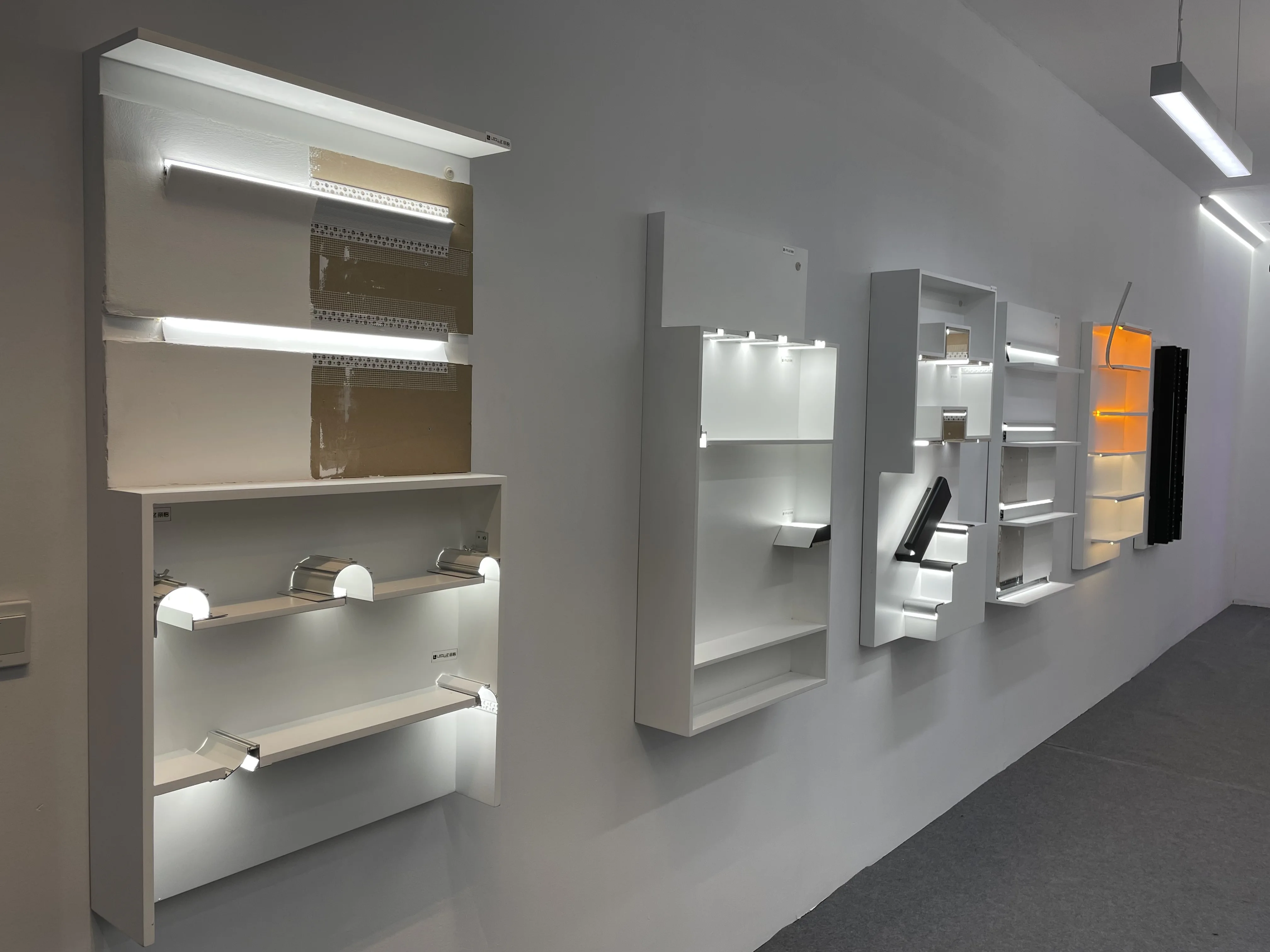 Заводская цена, штукатурный Встраиваемый светодиодный алюминиевый профиль, освещение для украшения светодиодной ленты