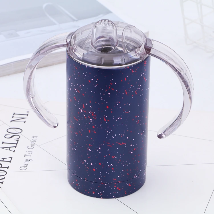 Watersy 2021 хит продаж пищевой класс 12 унций Двойная Стенка Изолированная sippy чашка из нержавеющей стали дети с крышками BPA бесплатно